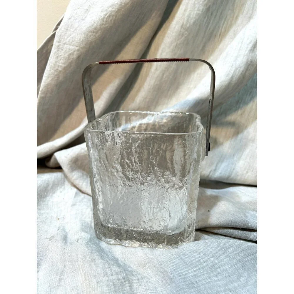 Vintage C1960s Mid Century Modern Original Hoya Japan Ice Bucket